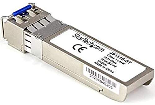 StarTech.com HPE J9151E Compatible SFP+ Module - 10GBASE-LR - 10GbE Single Mode (SMF) Fiber Optic Transceiver - 10GE Gigabit Ethernet SFP+ - LC 10km - 1310nm - DDM HPE 2930F, 8325, 3810M (J9151E-ST) StarTech.com HPE J9151E Compatible SFP+ Module - 10GBASE-LR - 10GbE Single Mode (SMF) Fiber Optic Transceiver - 10GE Gigabit Ethernet SFP+ - LC 10km - 1310nm - DDM HPE 2930F, 8325, 3810M (J9151E-ST)