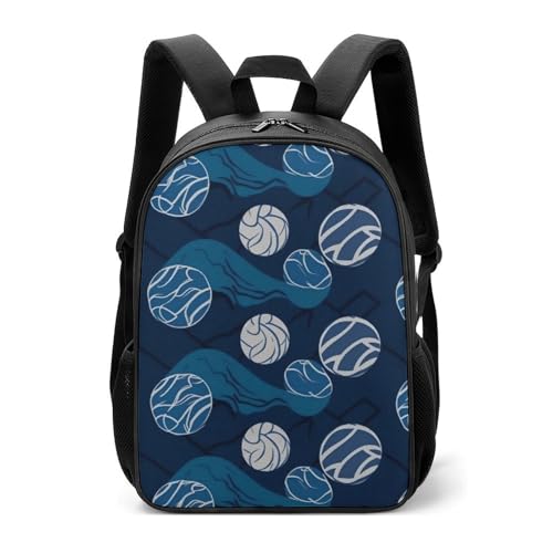 BVKWNTSA Mochila de voleibol azul de gran capacidad para mujer, satisface las necesidades de viaje, una opción moderna y versátil, Estilo:, talla única