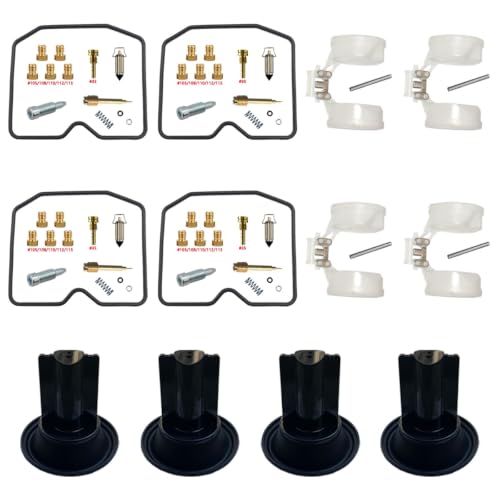 Kit réparation carburateur ZR550 Zephyr avec flotteur et pointeau pour moto 550cc 1990-1995