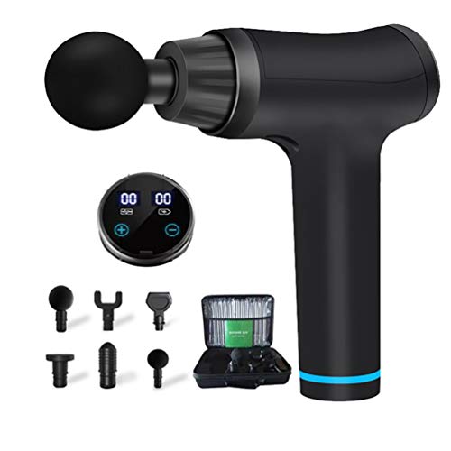Preisvergleich Produktbild SUXINGJUAN Massagepistole Elektrische Faszienpistole Muskelvibration Entspannungspistole Silent Portable Relaxation Gun