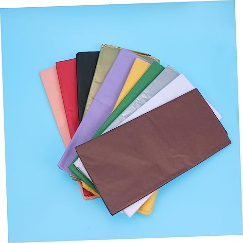 COHEALI 100 Folhas De Papel De Construção Dobrável Papel De Construção Confete Origami Papel De Cópi