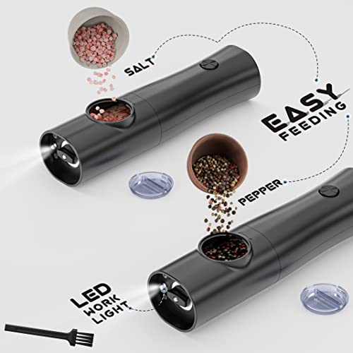 LITTNEO Macina Pepe Elettrico con Base di