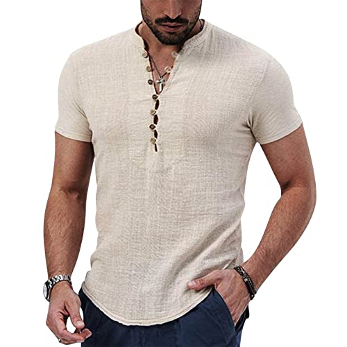 Camiseta Blanca Con Cuello Redondo Para Hombre, Camiseta Clásica Con