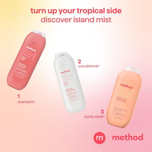 method Repairing Conditioner, Island Mist, 13.5 fl oz | Nourishes Hair and Restores Damaged Strands – Paraben Free, Sulfate Free, Safe for Color-Treated Hair - image 8