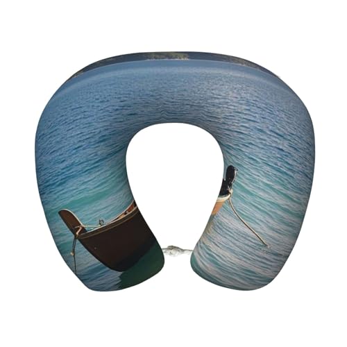Almohada para Cuello U de Espuma Viscoelástica