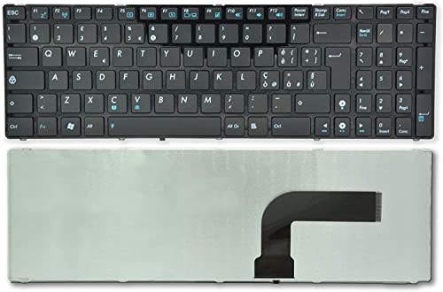 Tastiera per NoteBook Asus K52F, G73S, K42D, K42J, K42N, K52, K52D, K52J, X53E, X53S Series con Frame Versione Italiana.