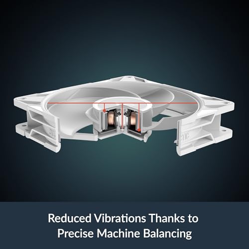 Ventilateur ARCTIC P14 Pro Reverse Blanc pour éliminer la surchauffe PC - 3
