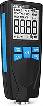 Lianai Medidor de espessura Visor LCD Fe/NFe Au bile Testador de espessura de revestimento de tinta automotiva unidade um/mil Medidor de espessura de filme comutável com função de alarme