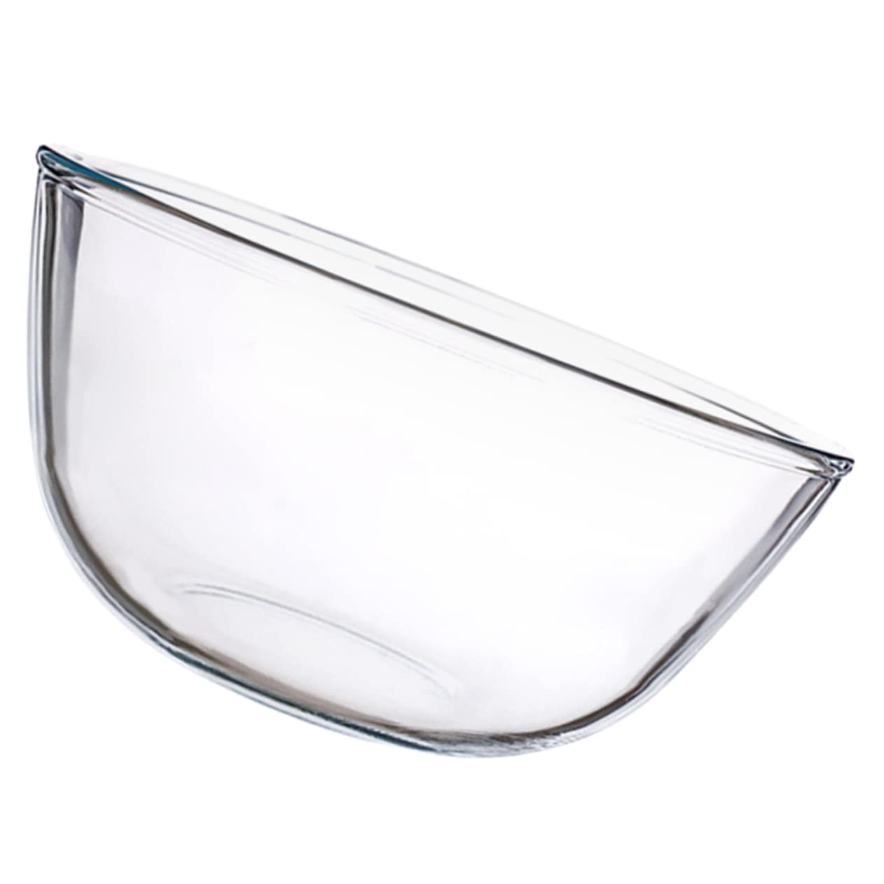 Bol à salade ménager en verre transparent pour de jolis repas en famille