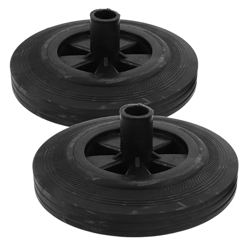 Roues pour poubelle extérieure de résidence et cour d'appartement