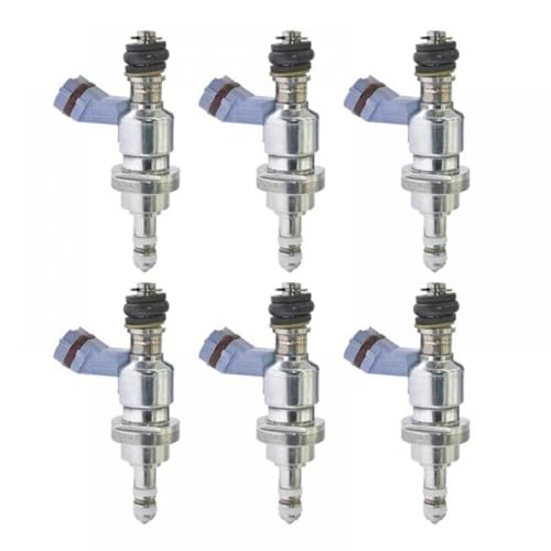 6PCS 23250-31030 IS350 GS450H LS600H GS460 GS350モデル交換用車両を含む選択車両と互換性のある燃料インジェクター