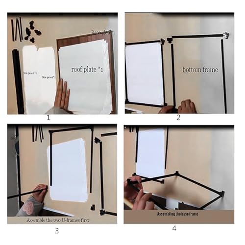 Acrylic Clear Display Box, Compatible with Lego 76327 Bust Model Kit, Organizer, Dust Box, Storage Box (Box Only) (Style- A) - Image 5