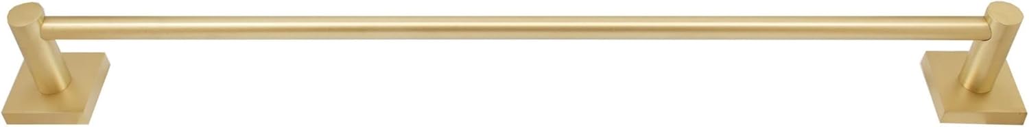 Vienna Towel Bar, 30 Inches, Satin Brass by Stone Harbor Hardware