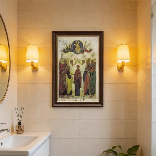 Impression sur toile Ascension de Jésus Andrei Rublev déco murale bureau - 7