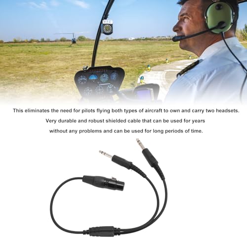 Adaptador XLR 5 Pin a Doble Conector GA para Auriculares miniatura 2