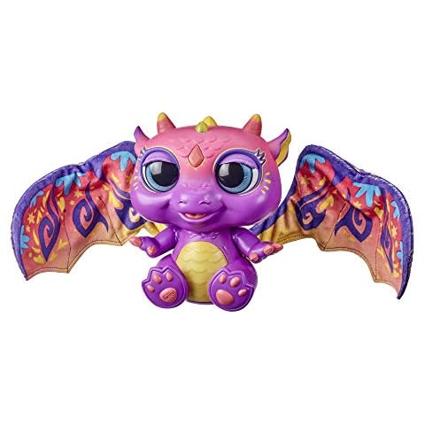 FurReal Friends Moodwings Baby Dragon Interactive Pet Toy, 50+ Sounds & Reactions, Ages 4 and Up Cover
