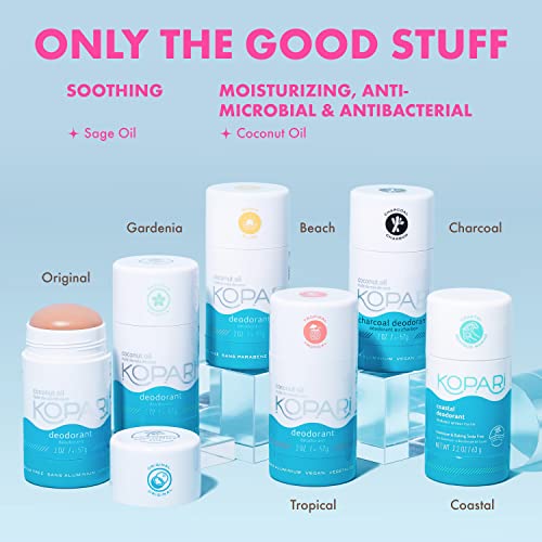 Kopari Aluminum Free Deodorant With Organic Coconut Oil | Original 2 Pack | Vegan thumb #3