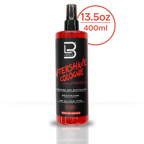 Image of L3 Level 3 After Shave Spray Cologne for Men, Moisturizing Formula | Softens and refreshes post-shave skin, soothing non-irritating feel, barber aftershave spray, facial moisturizer