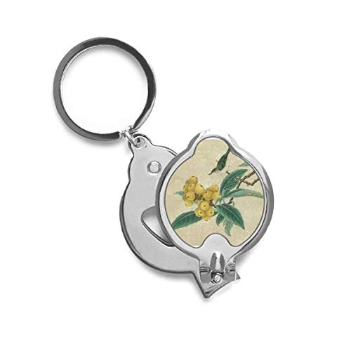 Trimmer motif néflier brodé plume peinture chinoise idée cadeau
