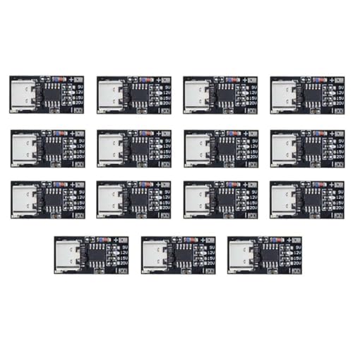 15PCS Type-C PD2.0 PD3.0 9V 12V 15V 20V Trigger Polling Detector USB Boost Power Supply Module Board