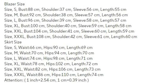 Women Elegant Two Piece Set Casual Fashion Office Slim Fit Single Breasted Blazer Jacket Skirt Suit Coffee steampunk buy now online