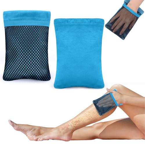 Mitdir Lot de 2 brosses à sable portables pour la plage, pour les vacances à la plage, les vacances, le camping, accessoires de nettoyage du corps (sans talc)