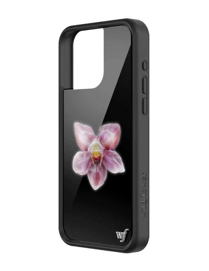 【Iphone15】ユリの花のブラックフレーム　ハードケース Amazon.com: Wildflower Cases - Compatible with iPhone 15 Pro Max