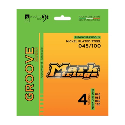 Cordes basse Markbass Groove Series 45/100 idéales pour studio et scène
