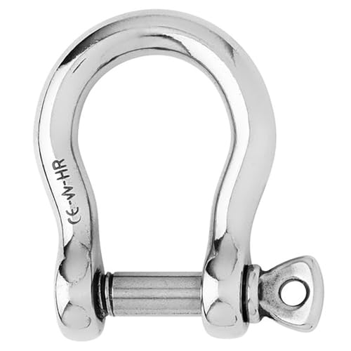 Wichard HR Bow Shackle - 10mm Pin Diameter