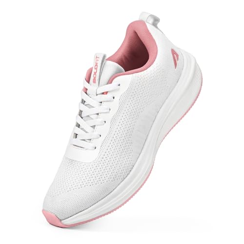 Image of Boldfit Walking Shoes for Women, Breathable Mesh Upper Cushioned Insole & Durable Sole Lightweight, Slip-Resistant Running Shoe for Daily Use Walking Shoes for Woman