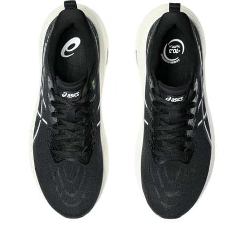 ASICS Men's GT-2000 13 Running Shoes, 11.5, Black/White