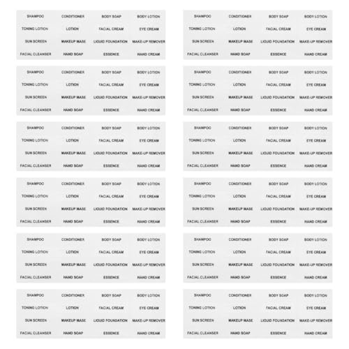 GLEAVI ���s�p�T�C�Y�̃g�C���^���[�h�����x���V�[��12�� �����X�e�b�J�[�V�����v�[ �R���f�B�V���i�[ �X�L���P�A�{�g������ ���s���̎���