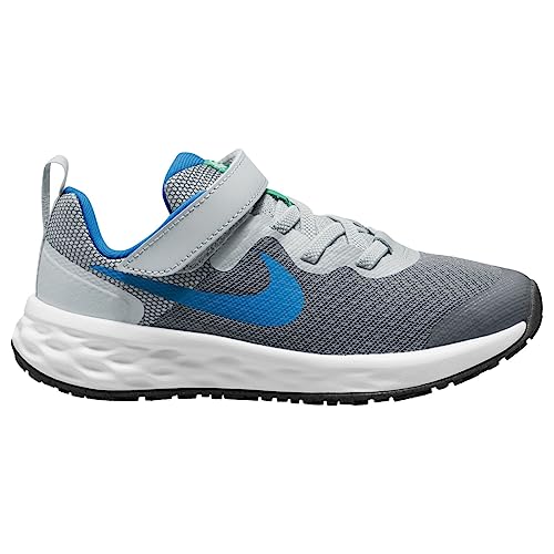 Nike Kinderschuhe Revolution 6 CoolGrey/PhotoBlueDeepRoyal, Coolgrey Photobluedeeproyal, 30 EU
