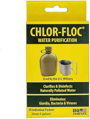 Chlor-Floc US Military Water Purification Tablets image 3