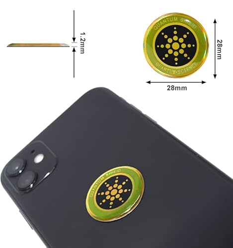 Generic Anti Radiation Sticker Emf Blocker Neutralize Protection From Cell Phones And Electronic Devices Wifi 5G. thumb #2