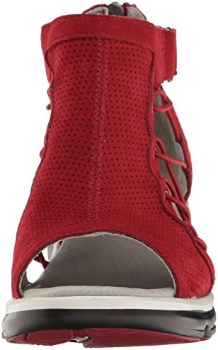 Jambu Women's Naomi Wedge Sandal, Red, 6.5 M US | Image 1