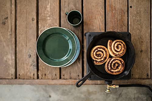 Stansport Single Burner Cast Iron Stove With Regulator Hose Large #TOP25