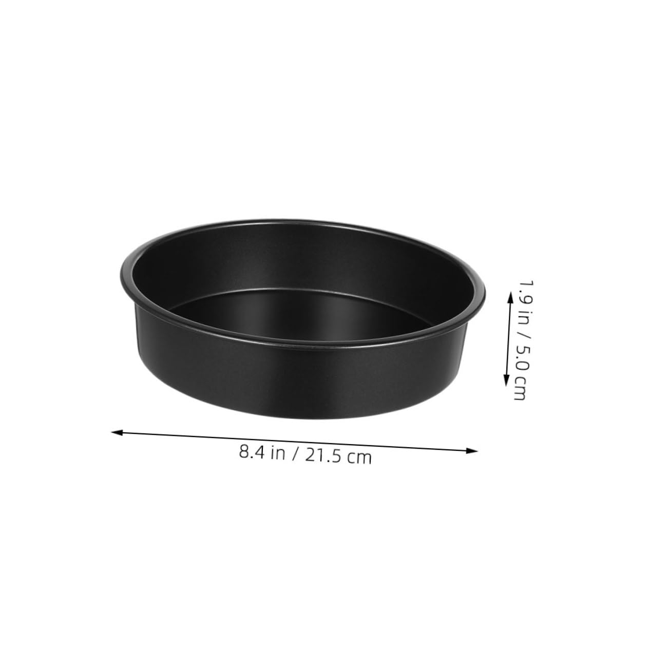 GRIRIW 3pcs Non Stick Round Cake Molds Metal Baking Pans for Chiffon Mousse Desserts Easy Release Baking Tools and Parties