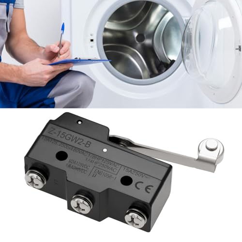 Micro-interrupteur 15A 250VAC NO/NC à levier long pour détection précise - 2
