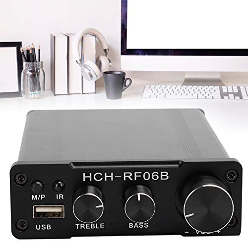 Bluetooth Eindversterker -Aluminium Shell Wiredrawing 2 * 50W Bluetooth 4.2USB Lossless Speler Desktop Uitgang HIFI… - Image 6