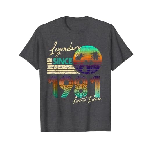 Nées En 1981 Julio - Regalo de cumpleaños (40 años) Camiseta