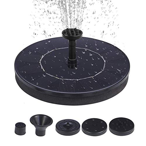 Solar Fountain Pump for Bird Bath Outdoor Water Fountain Pump Solar Fountain Pump for Bird Bath Outdoor Water Fountain Pump (Without Battery)