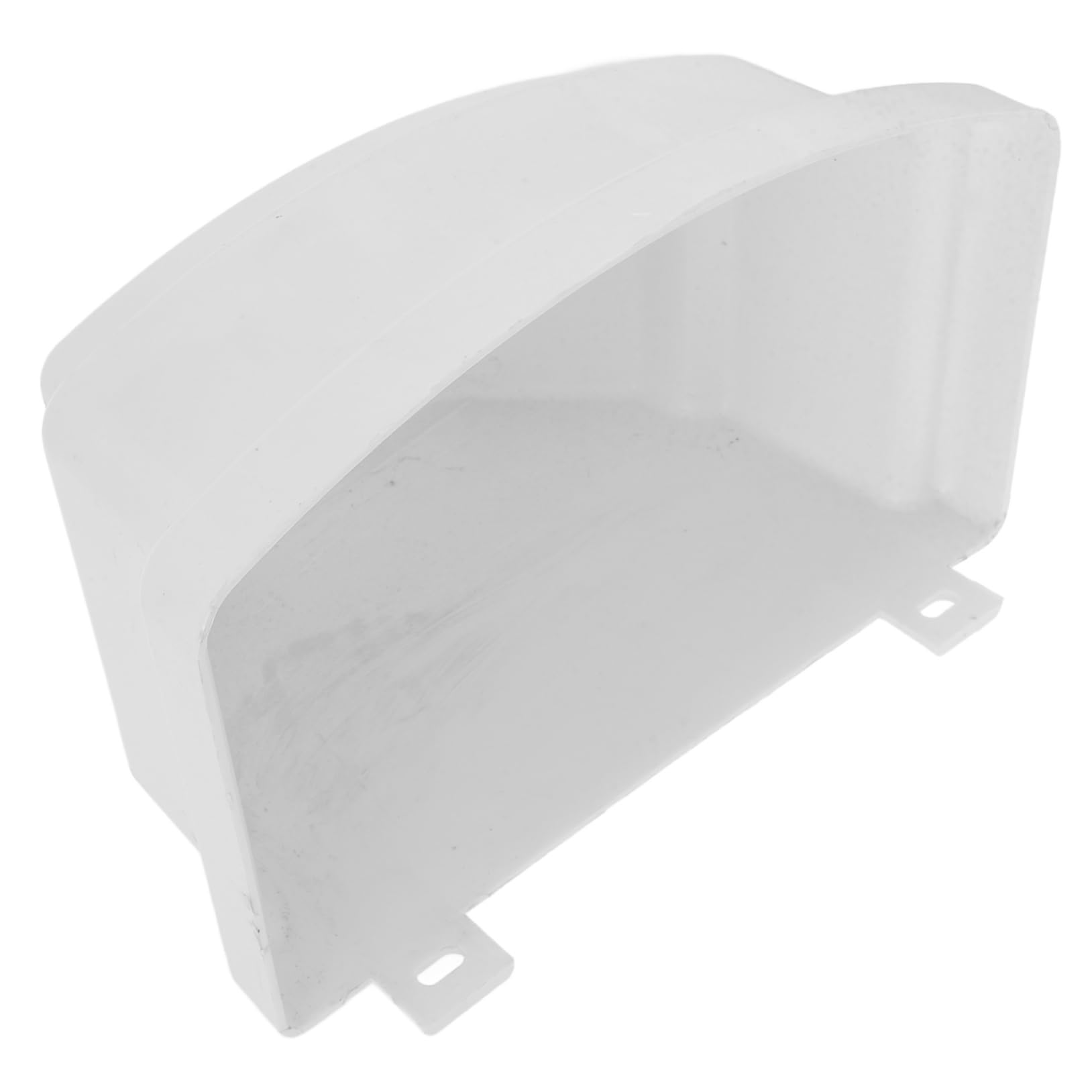 Diverter de Bajante Curvo de PVC Blanco para Canalón