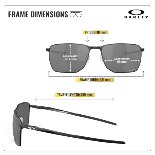 Image of Oakley EJECTOR OO4142 Rectangle Sunglasses With Official Eyewear Kit | Men's Sunglasses