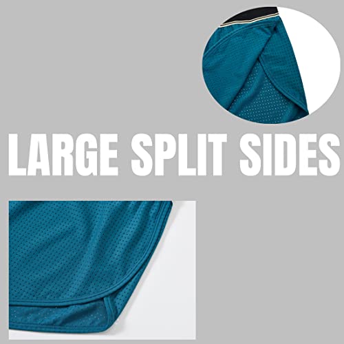 ZONBAILON Mens Mesh Sexy Sheer See Through Shorts Boxer Underwear Loose Lounge Unlined Trunks M L XL 2XL 3XL3