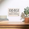 Lantern Press 6x9 Inch Wood Sign, Ready to Hang Wall Decor, Margate, New Jersey, 08402 Zip Code (Blue) #1
