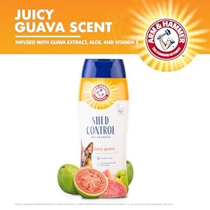 Arm  Hammer for Pets Shed Control Shampoo 20oz Juicy Guava Scent | Professional Quality Dog Shedless Shampoo Deshedding Dog Shampoo Free of Sodium Lauryl Sulfate  Parabens  Cucciolini Doodles Arm  hammer for pets shed control shampoo 20oz juicy guava scent | professional quality dog shed less shampoo de shedding dog shampoo free of sodium lauryl sulfate  parabens   cucciolini doodles