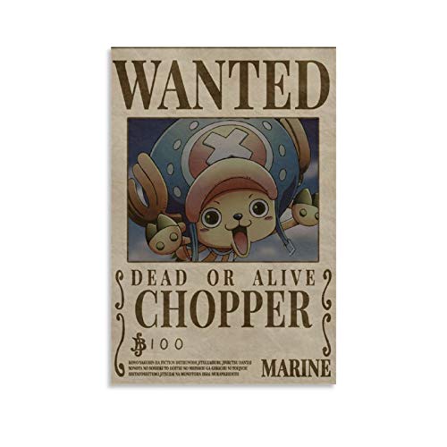 Anime-Poster One Piece Wanted Vinsmoke Tony Chopper 1 Poster, dekoratives Gemälde, Leinwand, Wandkunst, Wohnzimmer, Poster, Schlafzimmer, Malerei, 30 x 45 cm Anime-Poster One Piece Wanted Vinsmoke Tony Chopper 1 Poster, dekoratives Gemälde, Leinwand, Wandkunst, Wohnzimmer, Poster, Schlafzimmer, Malerei, 30 x 45 cm