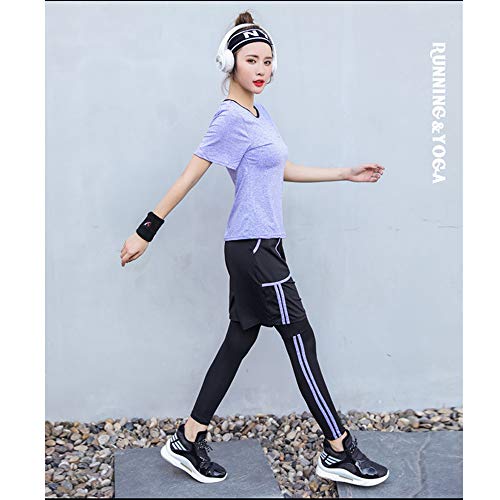 AILITI スポーツウェア レディース 上下5点セット フィット