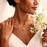 Or Pearl Colliers pour femmes tendance, 18k Collier plaqué or Dainty Simple Pearl Colliers Drop Colliers de choker hypoallergéniques Bijoux de bal d'or pour demoiselle d'honneur Cadeaux d'anniversaire